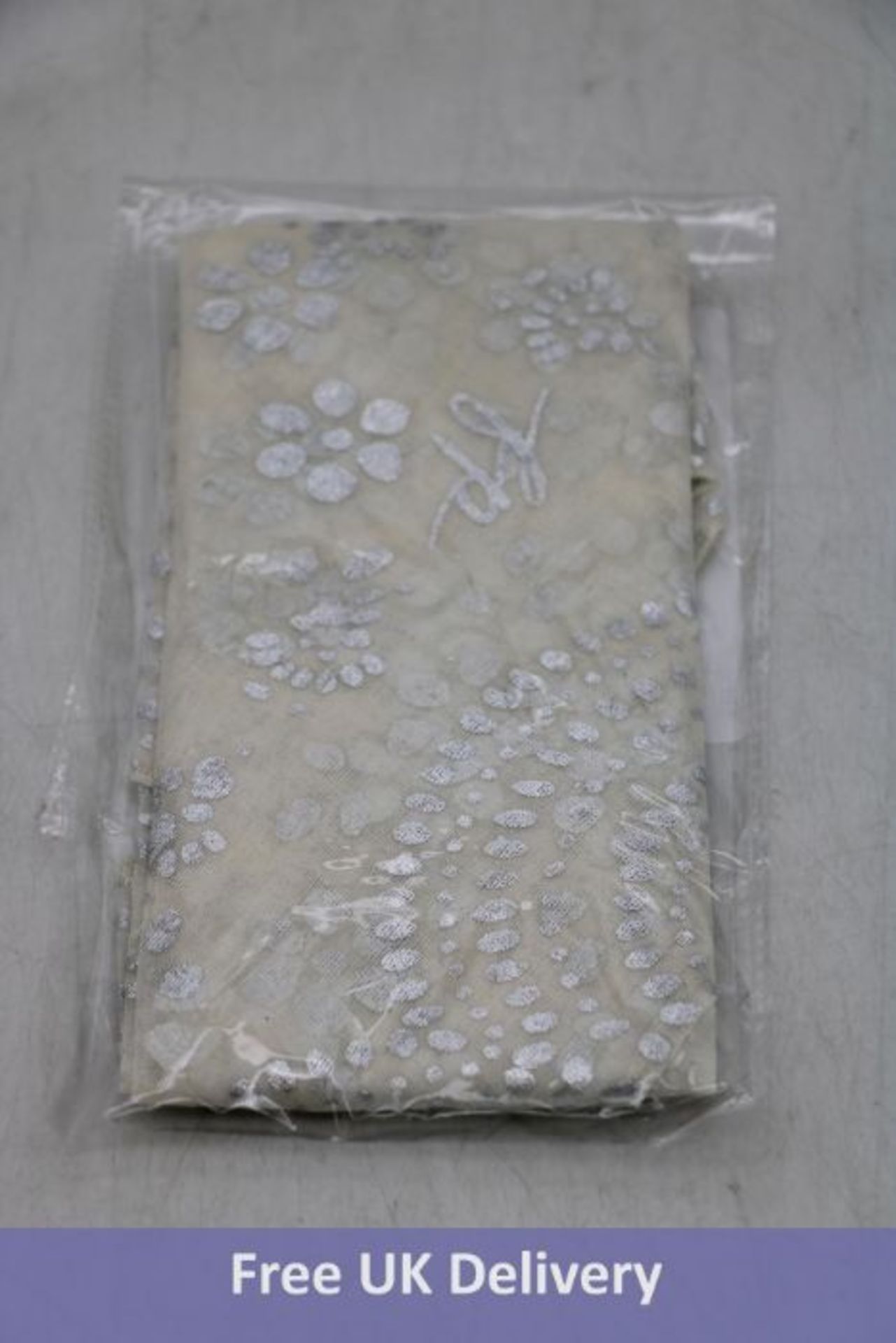 Nine Free People Large Cotton Gift Wrap, Ivory, 34" x 34"