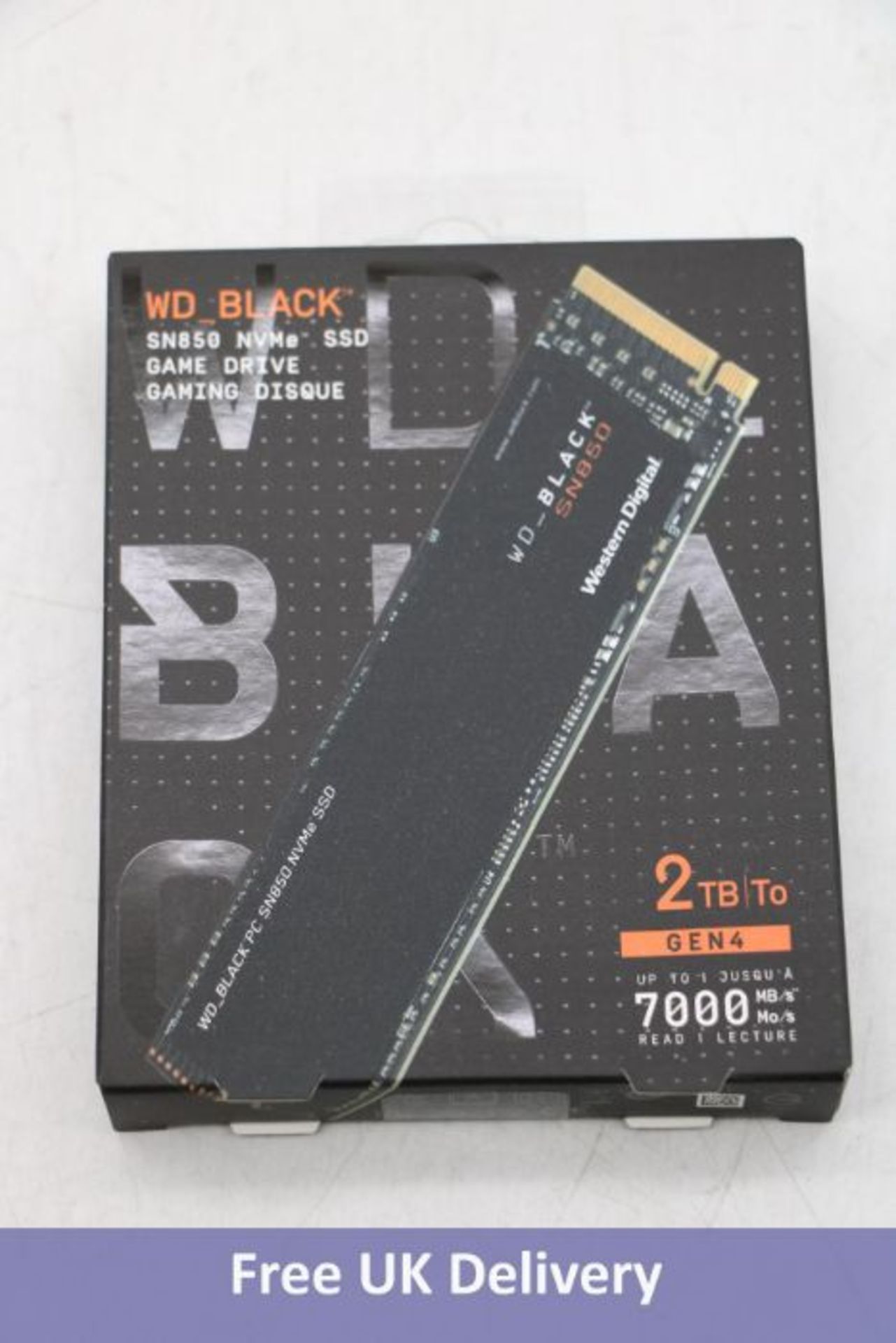 WD-Black SN850 Game Drive Gaming Disk 2TB