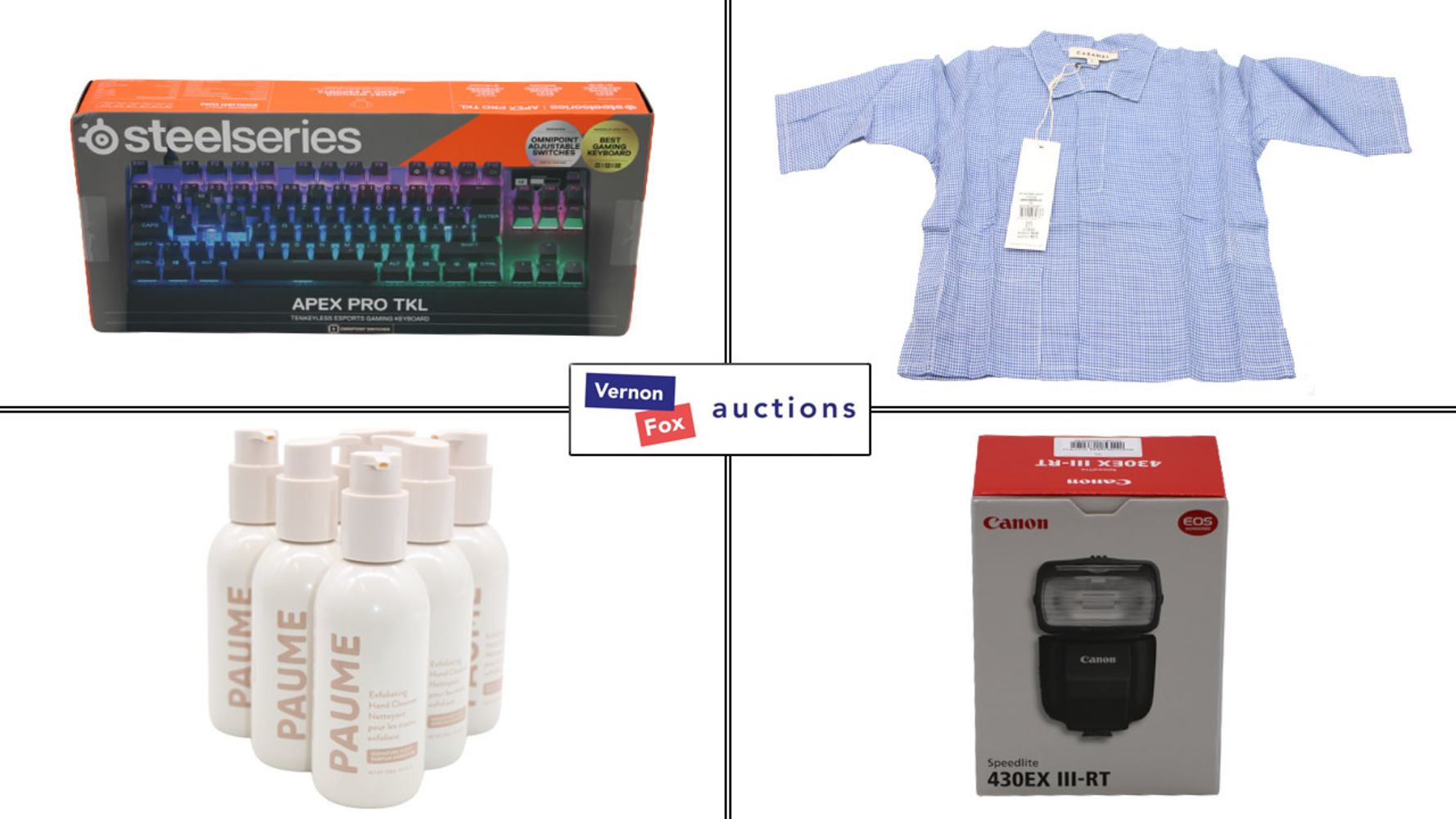 TIMED ONLINE AUCTION: A huge range of Commercial and Industrial Goods to include IT, Jewellery, Childrenswear and more, with FREE UK DELIVERY!