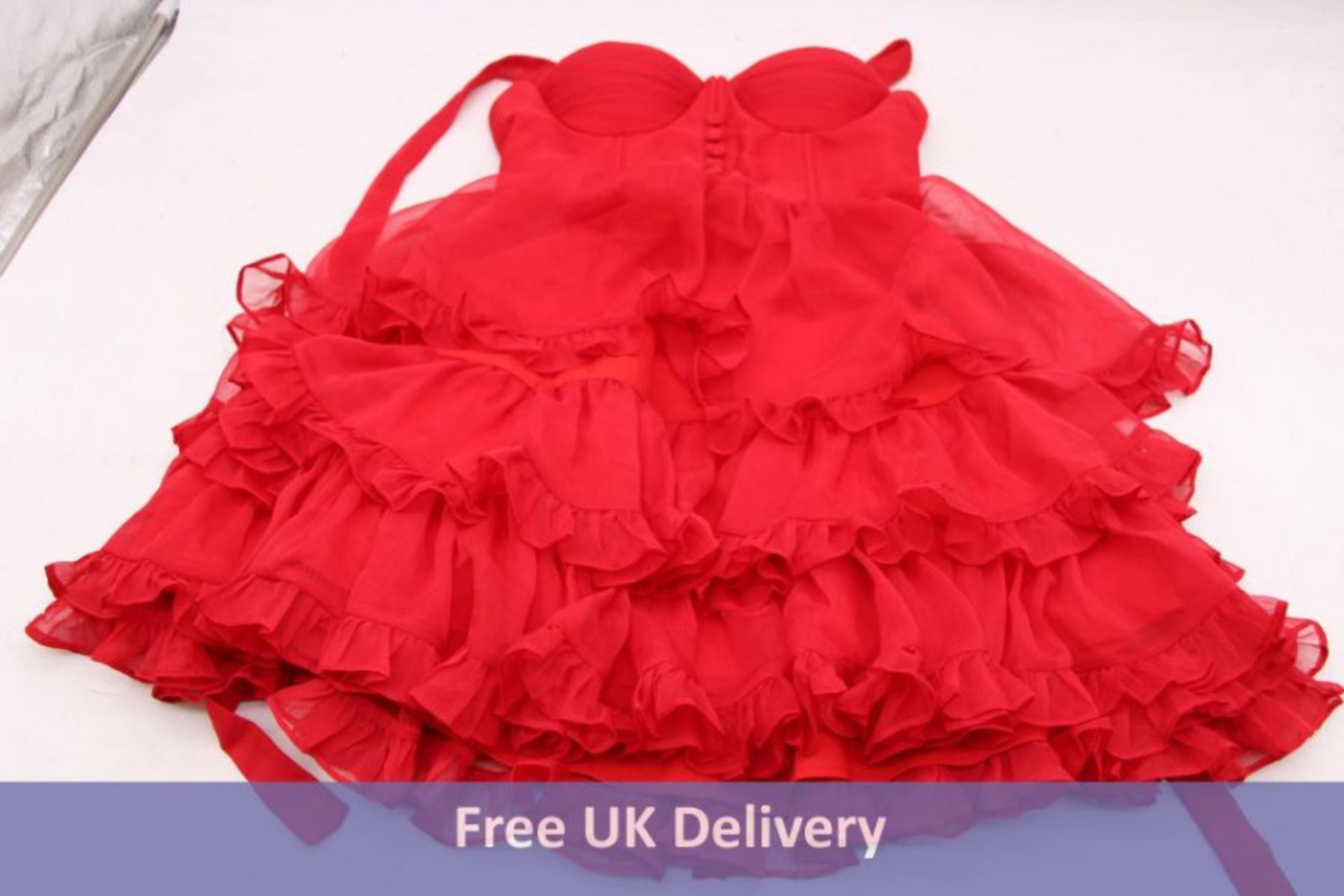 Adeirlina Women's Bonjour Mini Dress, Red, Size XS