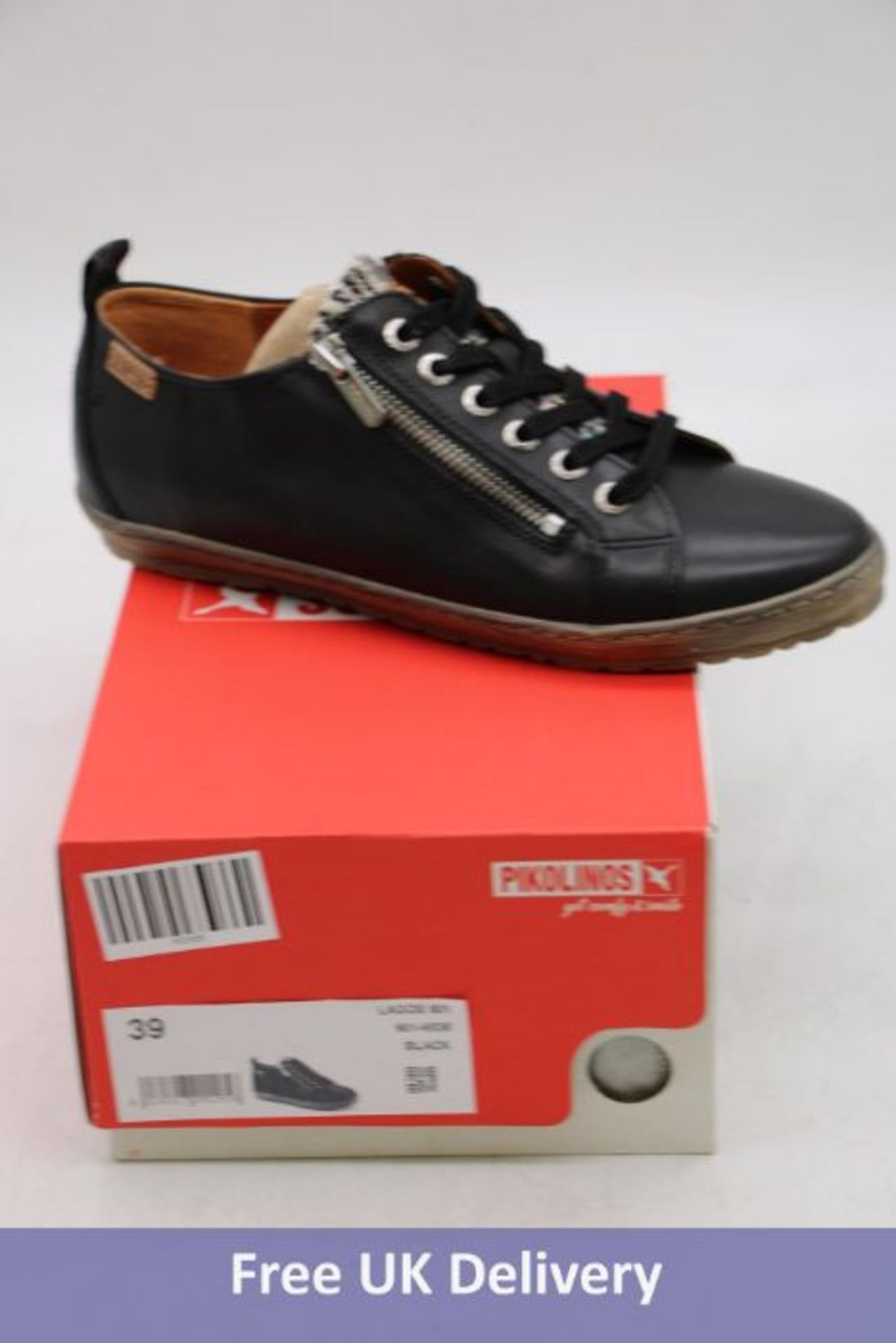 Pikolinos Women's Leather Lagos 901 Shoes, Black, Size 39