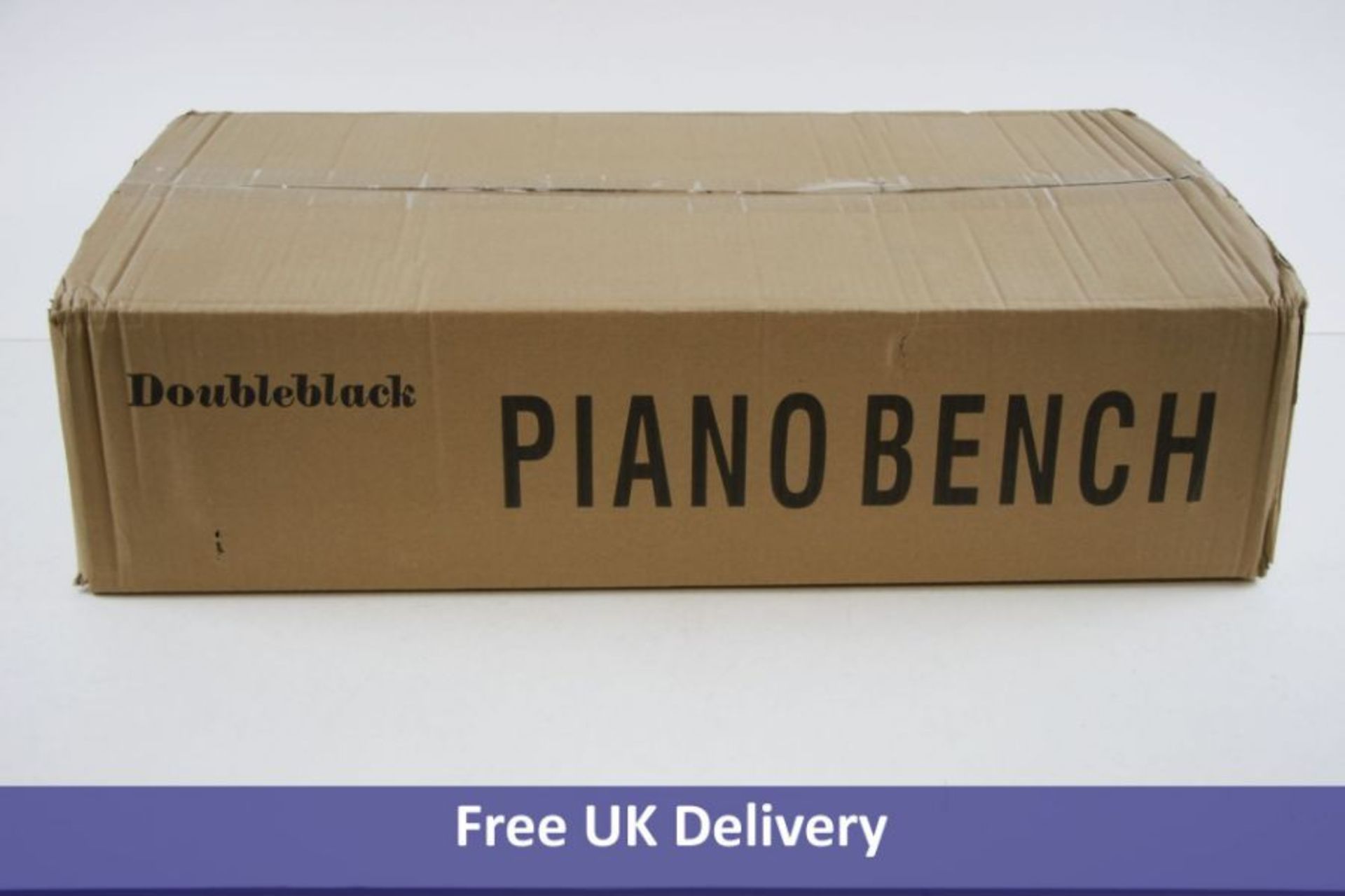 Doubleblack Piano Bench, 68x34x16.5cm, Brown