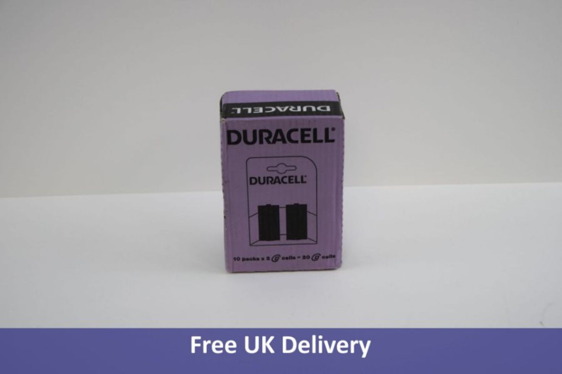 Ten Packs of Duracell Batteries LR20 2 In Each Pack