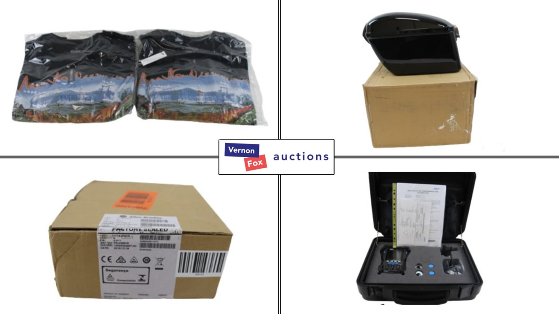 TIMED ONLINE AUCTION: A wide choice of Industrial, Clothing, Homewares and Arts & Crafts Items. FREE UK DELIVERY!