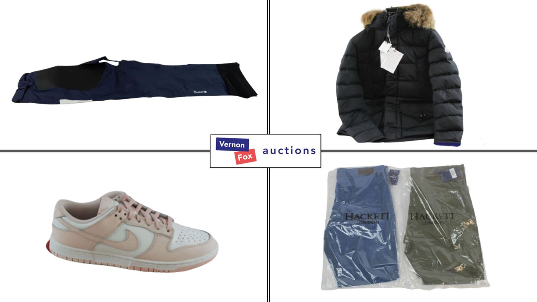 TIMED ONLINE AUCTION: A wide choice of Hugely Discounted Men's & Women's Clothing, Trainers and Footwear Items. FREE UK DELIVERY!