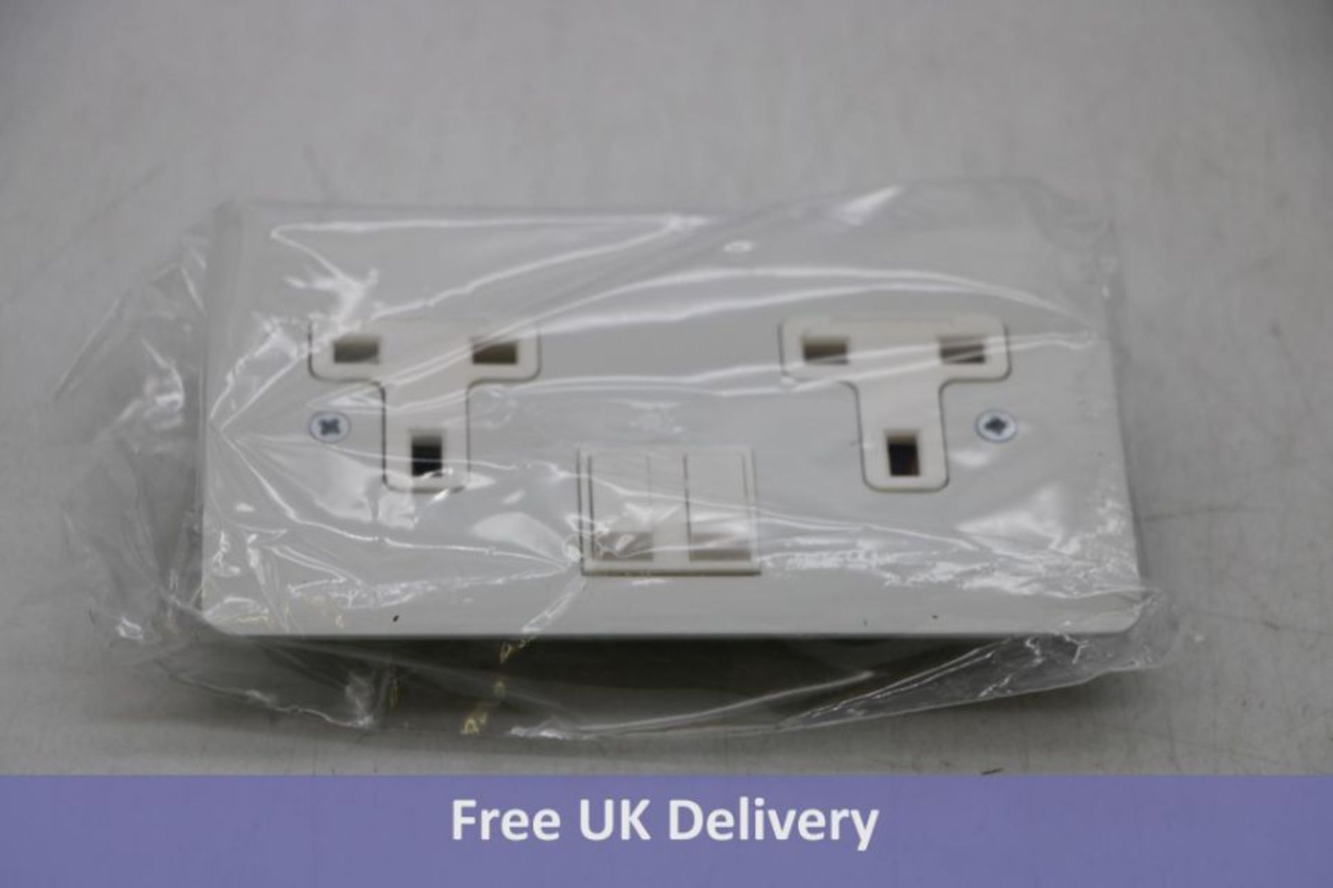 Nine Forbes and Lomax DS13 Double Plug Socket