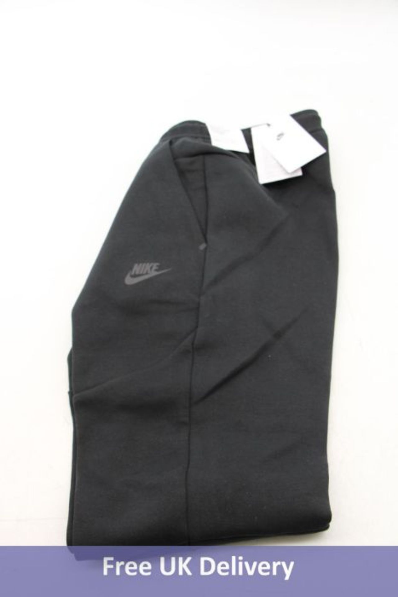Nike Men's Sportswear Tech Fleece Joggers, Black, Slim Fit, Regular