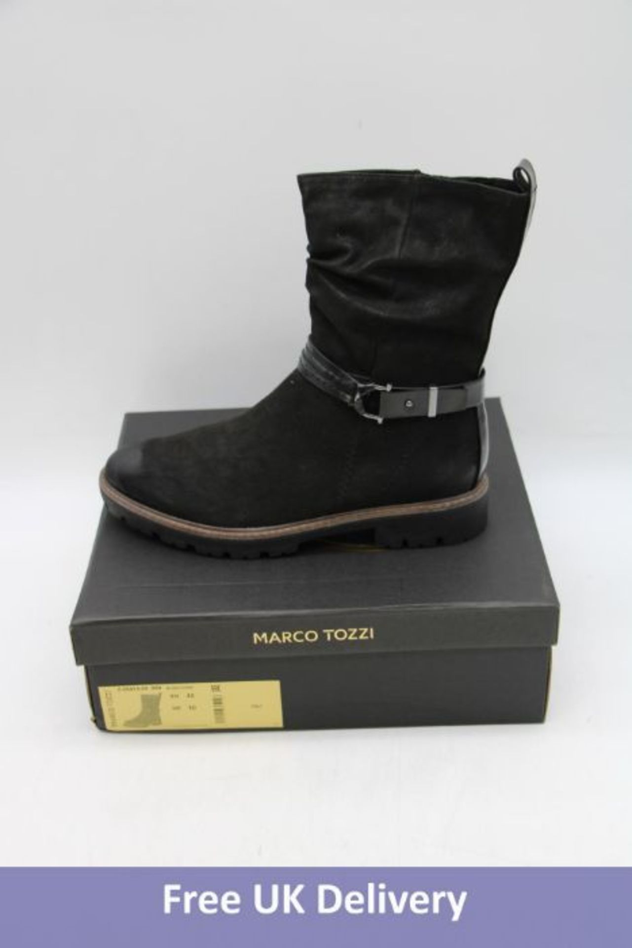 Marco Tozzi Women's Boot, Black Comb, EU 40