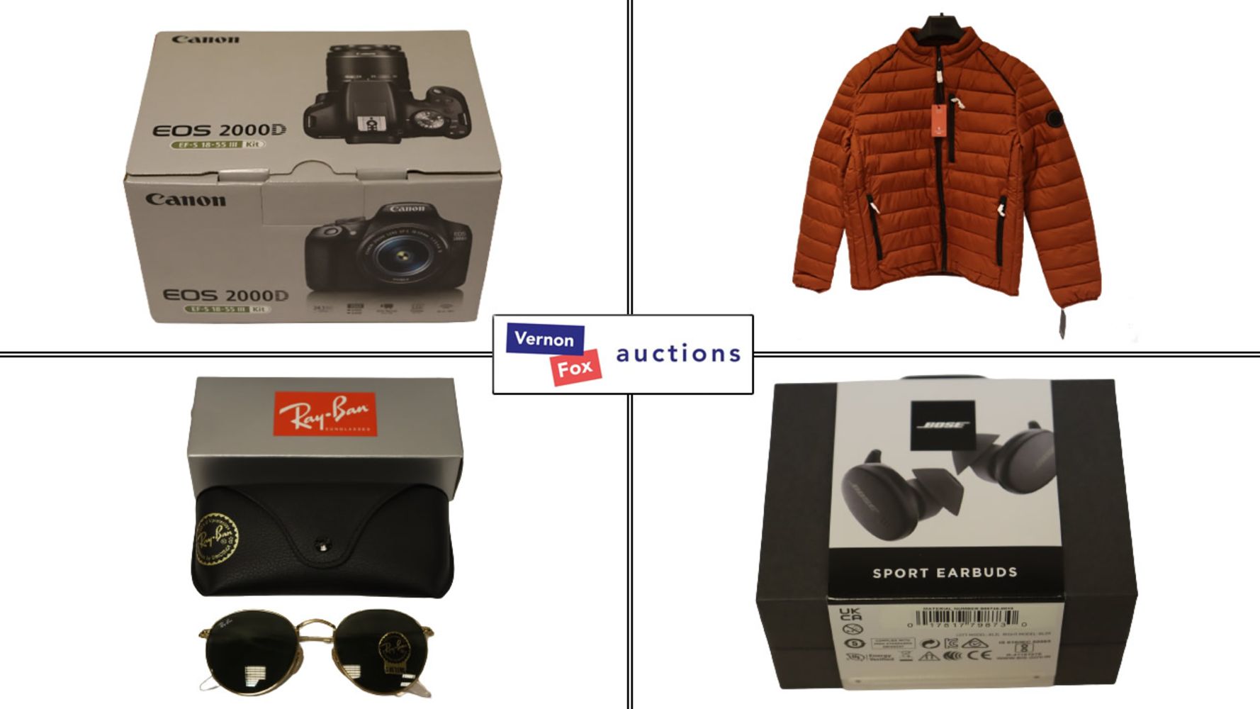 TIMED ONLINE AUCTION: A wide assortment of Homewares, Tech, Clothing and many more Commercial Goods, with FREE UK DELIVERY!