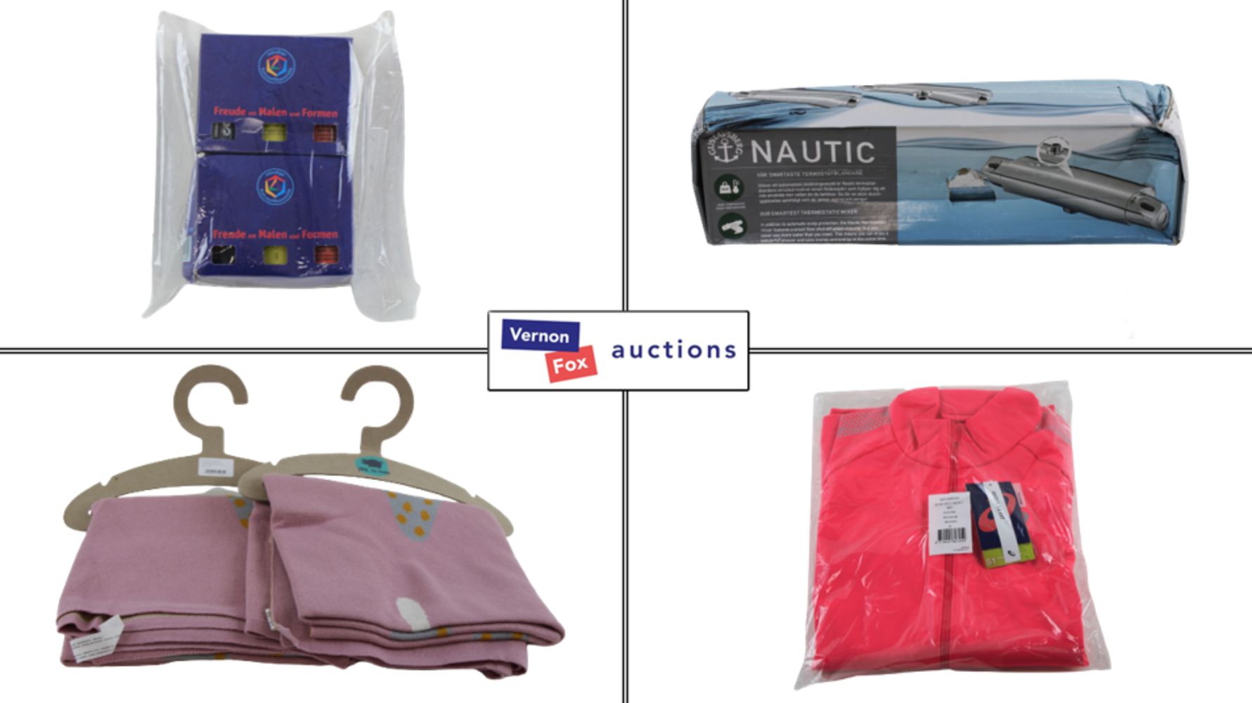 TIMED ONLINE AUCTION: A wide choice of Clothing, Homewares and Fitness Items. FREE UK DELIVERY!