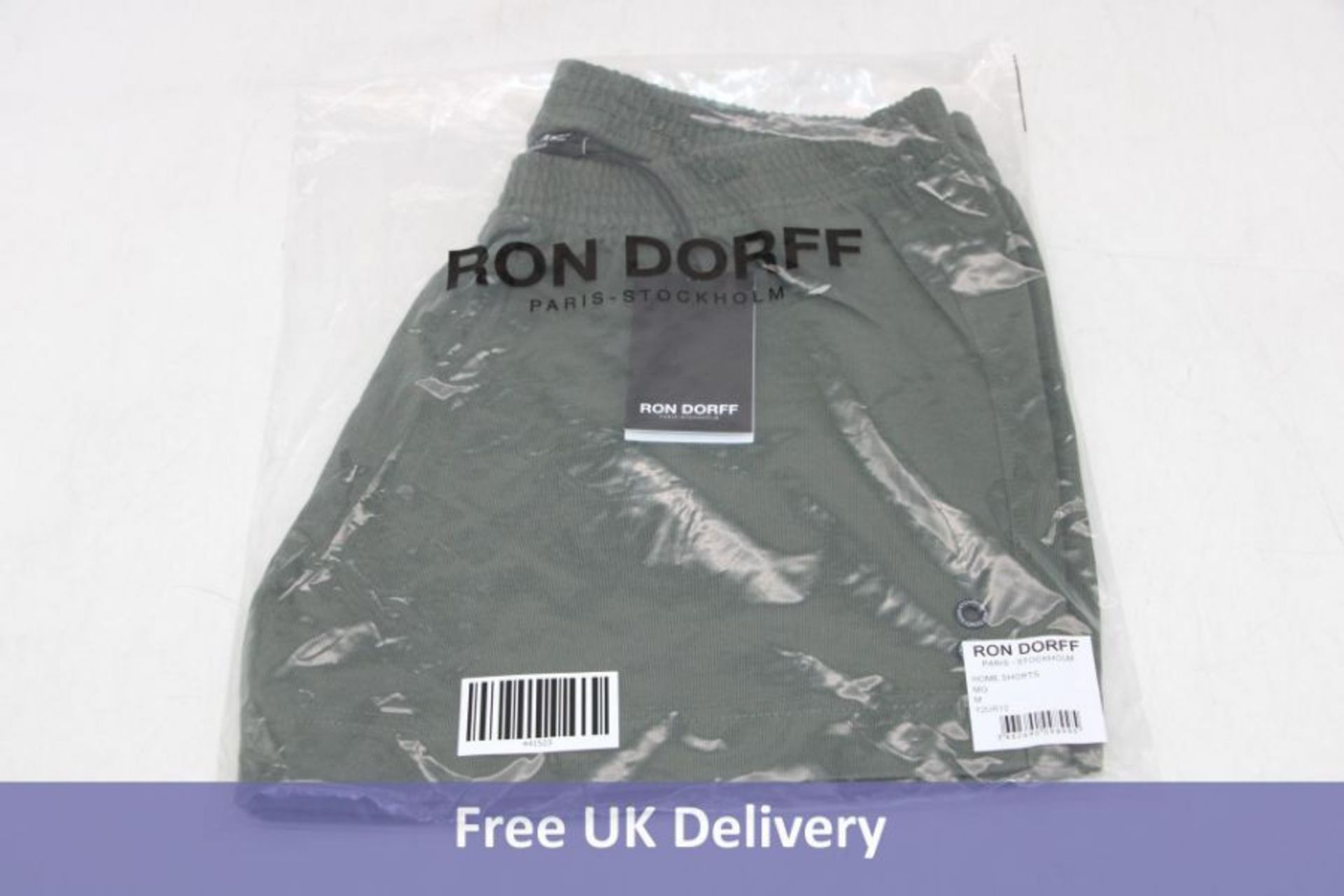 Ron Dorff Men's Home Shorts, Dark Green, Size M