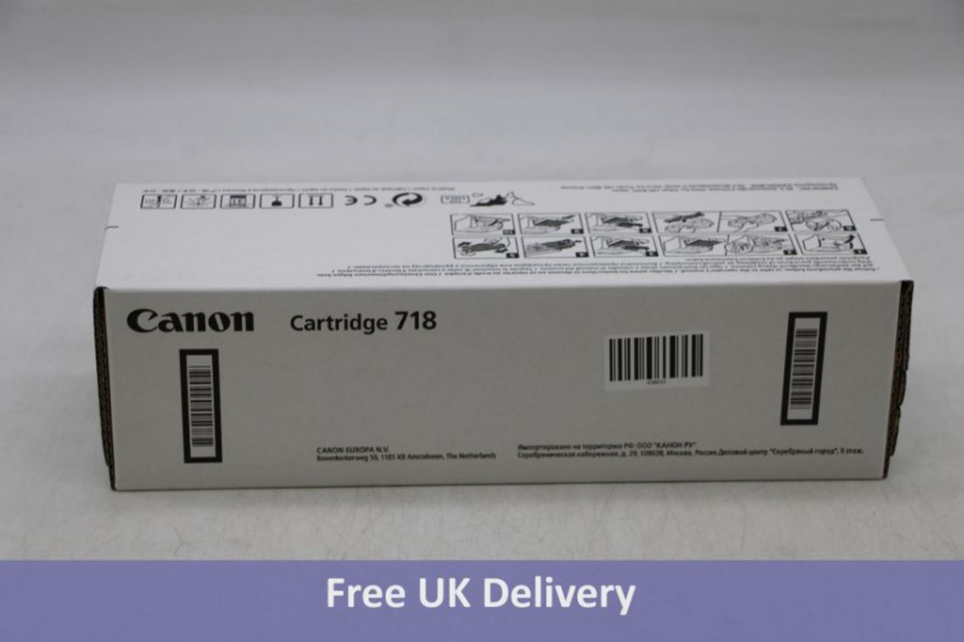 Canon 718 Toner Cartridge, Black