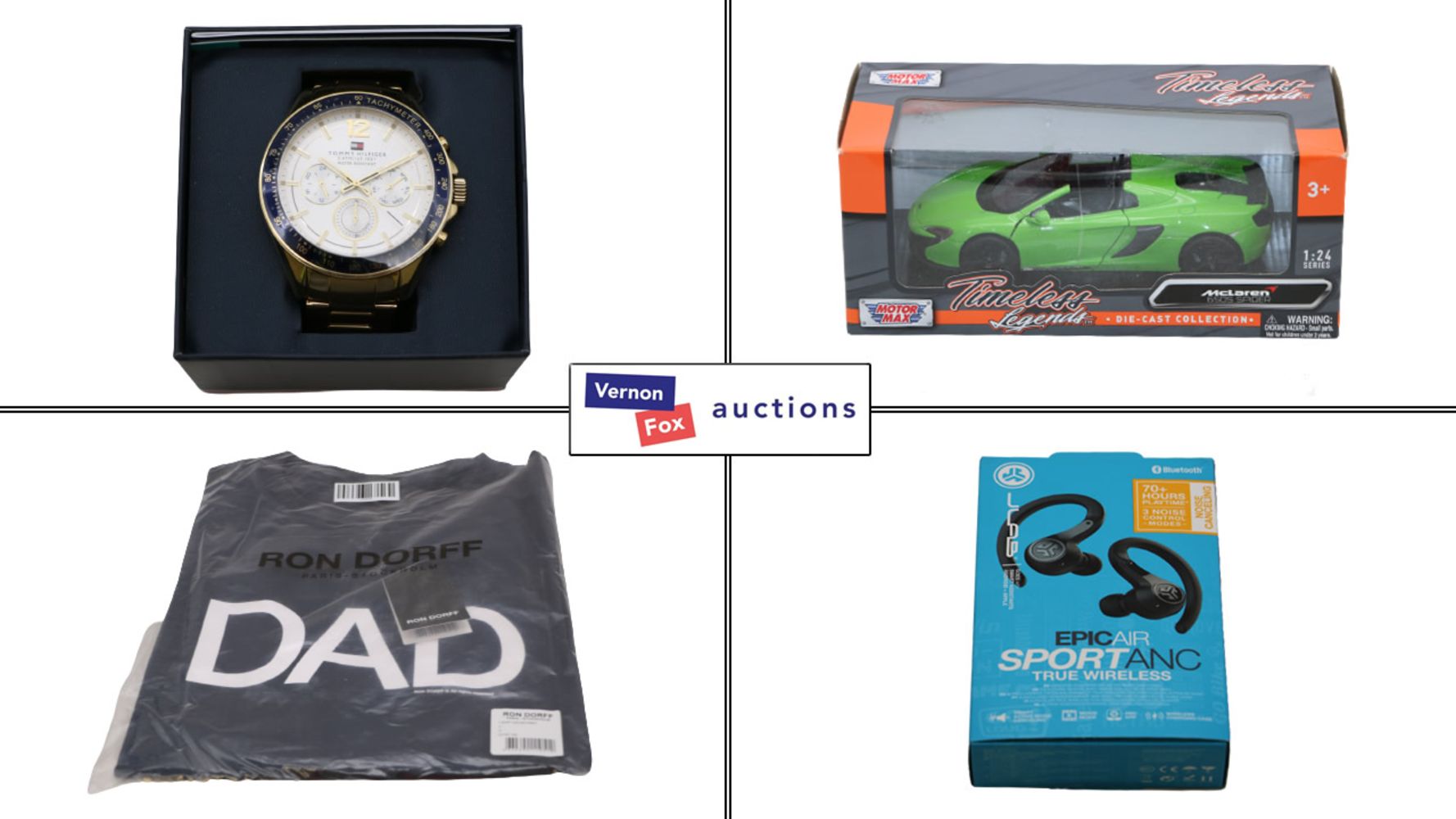 TIMED ONLINE AUCTION: Father's Day - A wide range of ideal Gifts, Sports Equipment, Clothing and other Commercial Goods, with FREE UK DELIVERY!