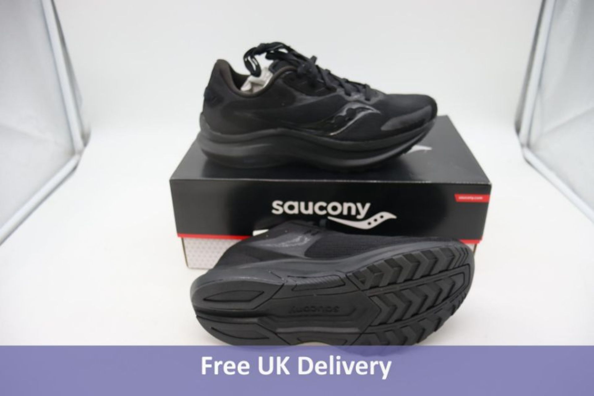 Saucony Women's Axon 2 Trainers, Triple Black, UK 7