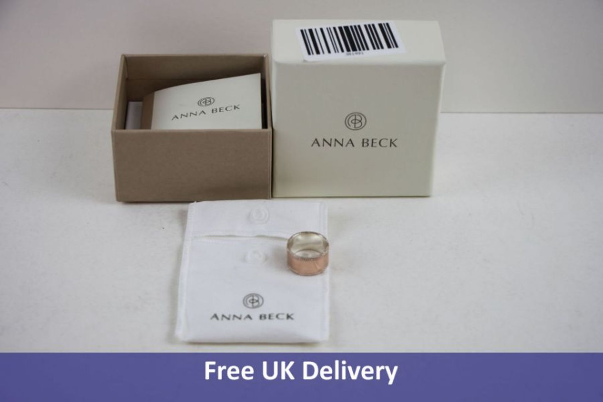 Anna Beck Women's Ring, Rose Gold, Size 52mm