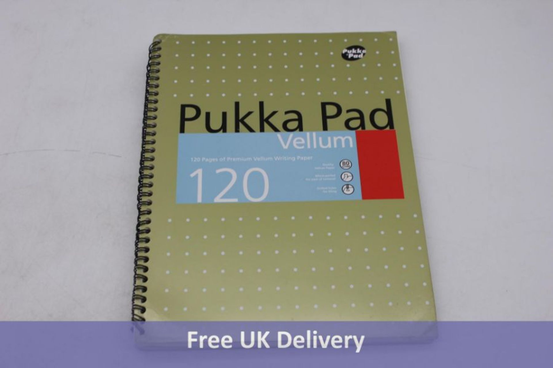 Three Pukka Pad, 120 Pages, Writing Paper