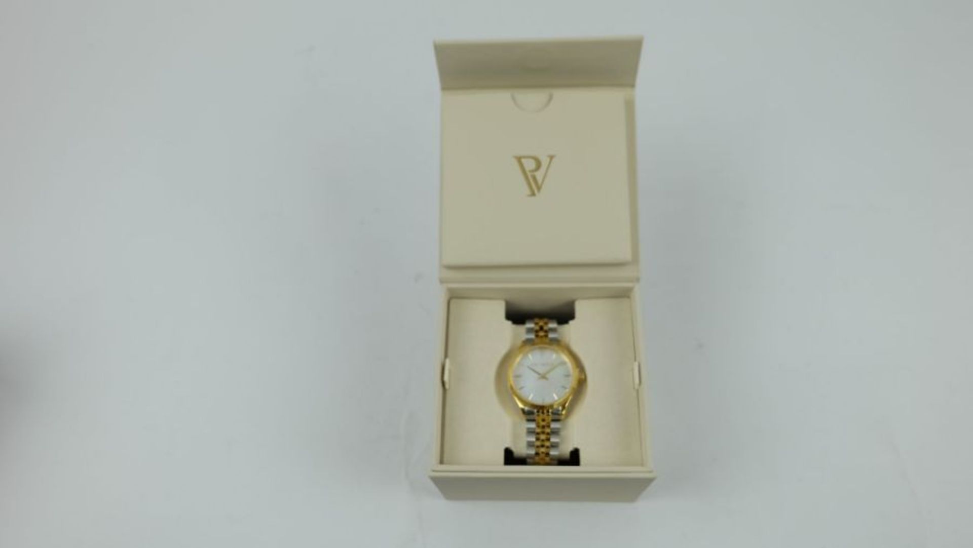 Paul Valentine Women's Watch Iconia Gold Silver 32mm.