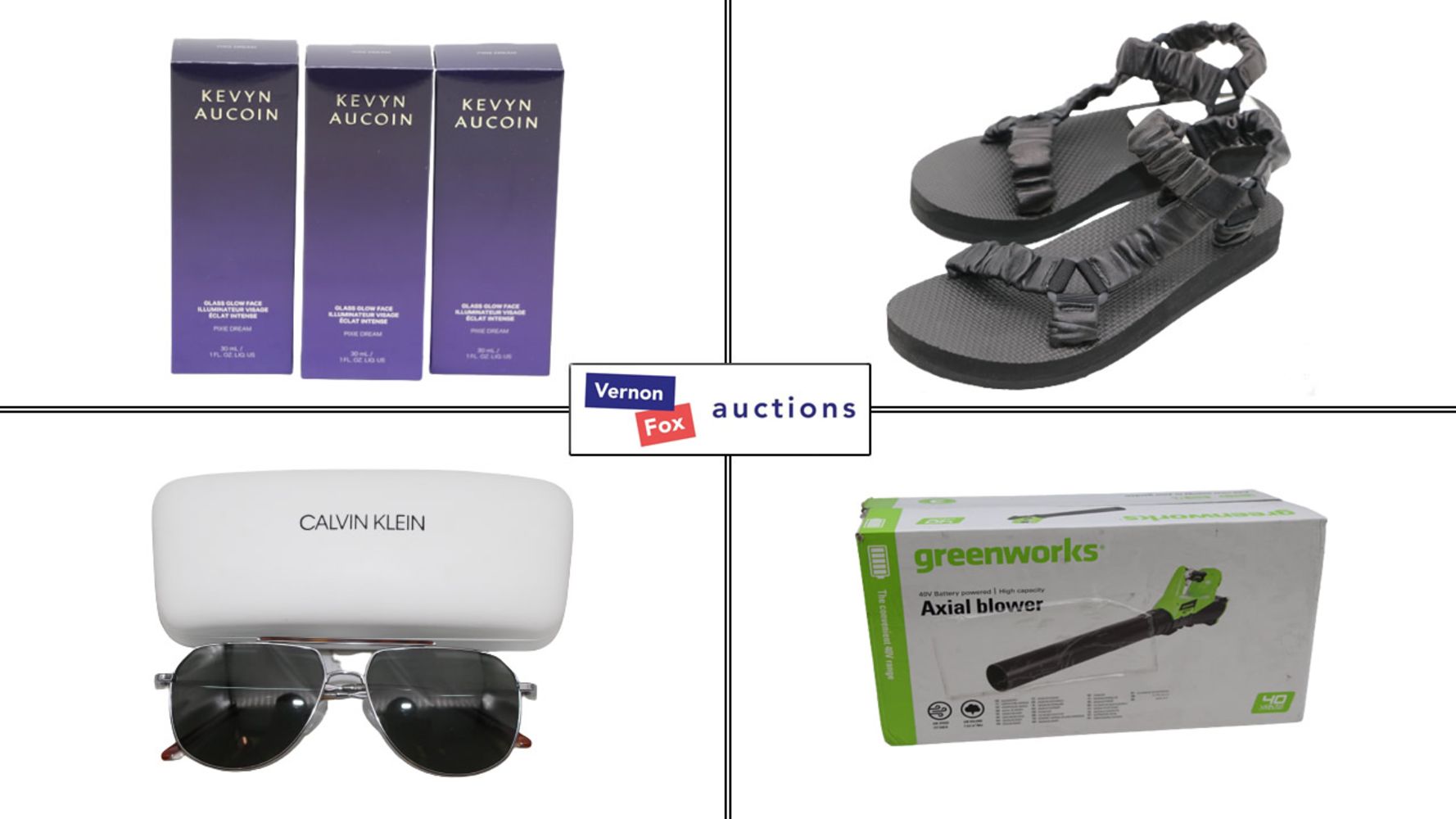 TIMED ONLINE AUCTION: Summer & Outdoor Bargains, to include Cosmetics, Sunglasses, Luggage, Sandals and more, with FREE UK DELIVERY!