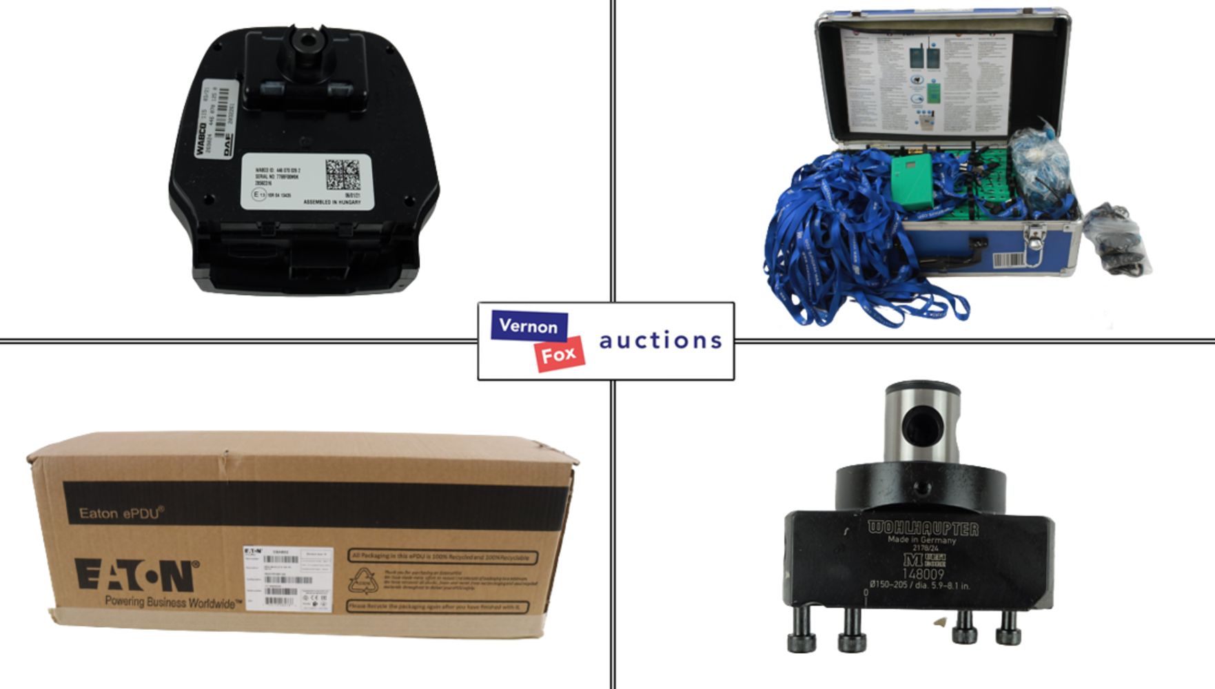 TIMED ONLINE AUCTION: A wide choice of Industrial Items plus Auto Parts. FREE UK DELIVERY!