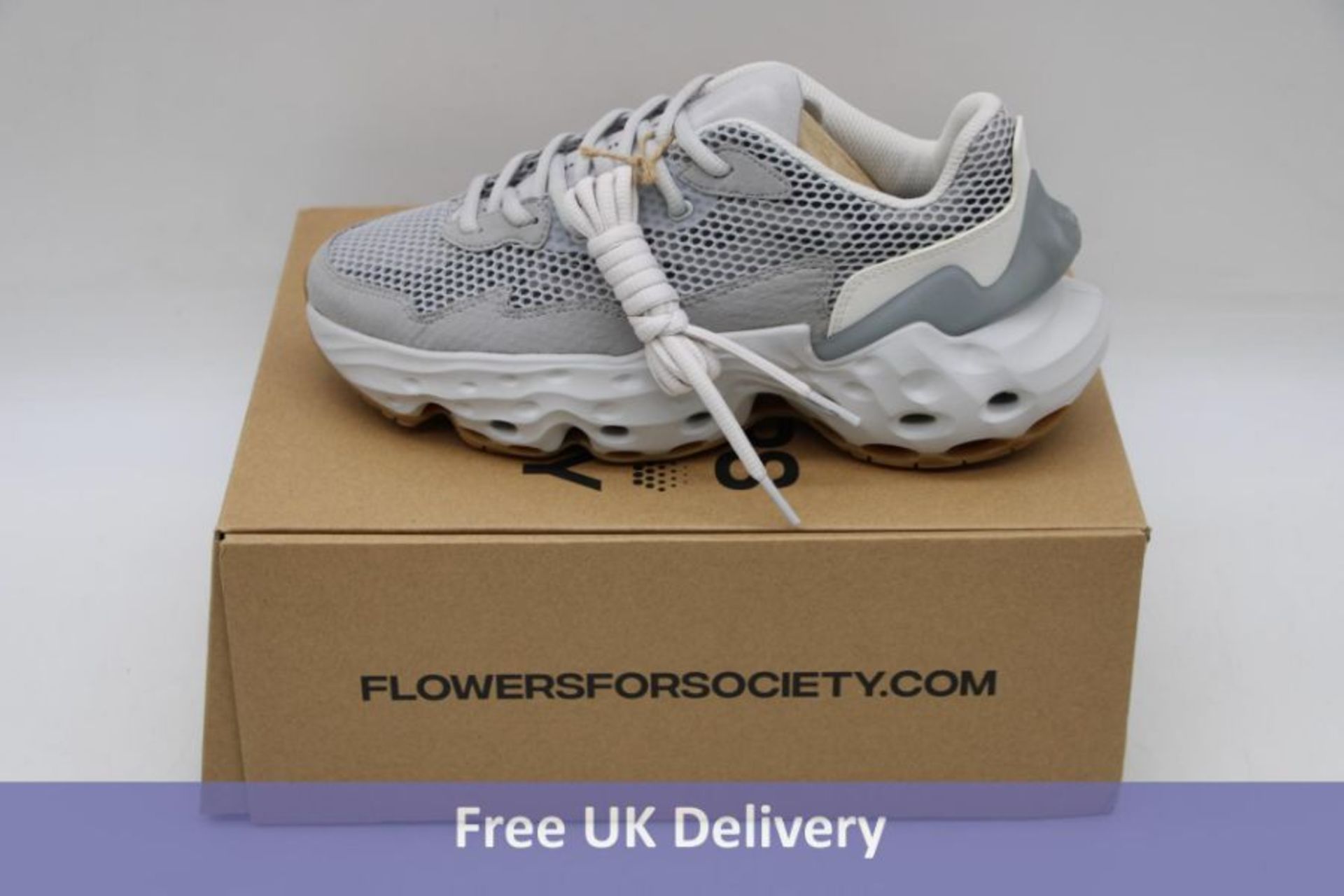 Flowers For Society Men's FFS Seed One 1 Trainers, Ultimate Grey, UK 6.5