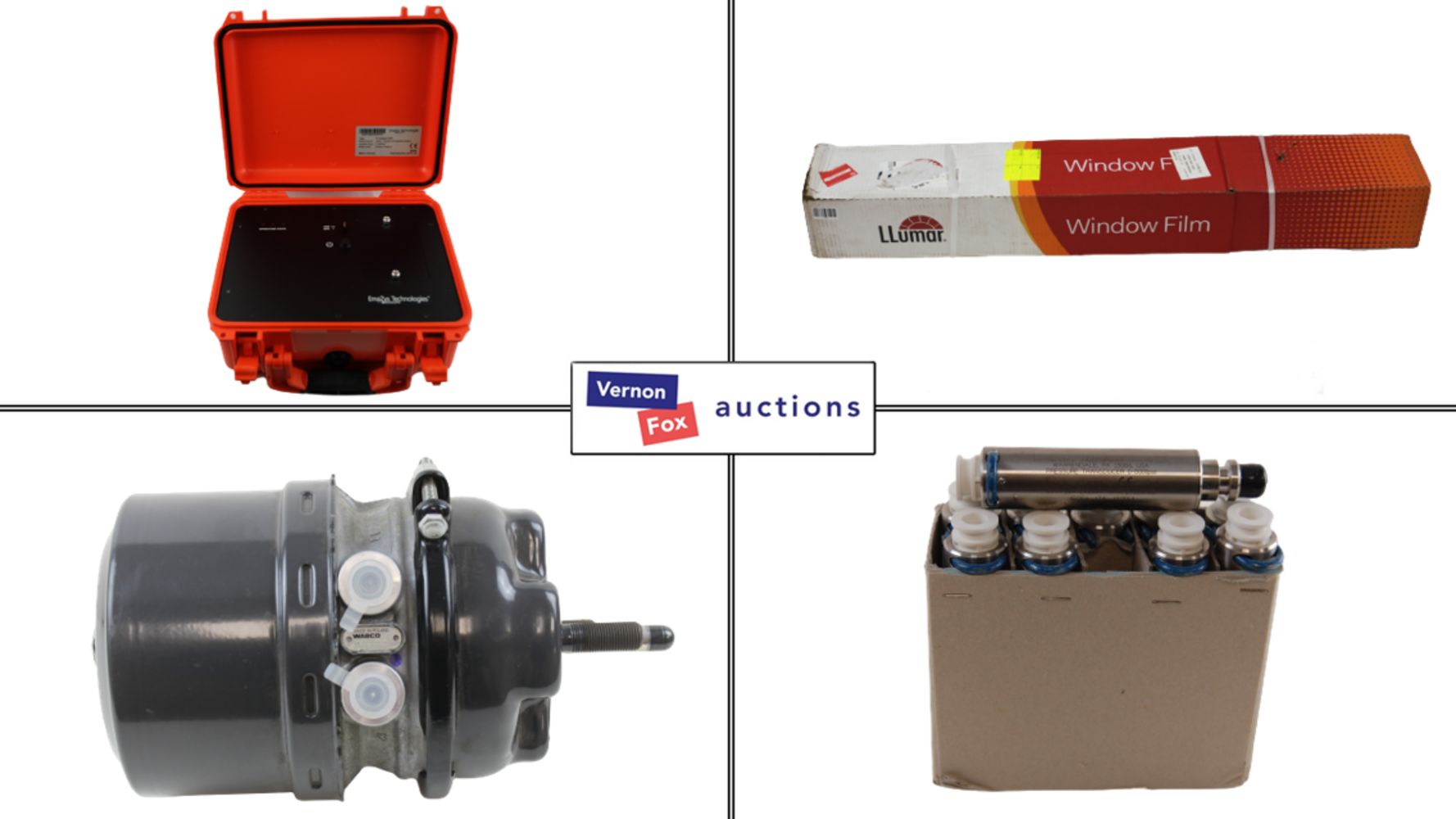 TIMED ONLINE AUCTION: A wide choice of Heavily Discounted Industrial Items plus Auto Parts. FREE UK DELIVERY!