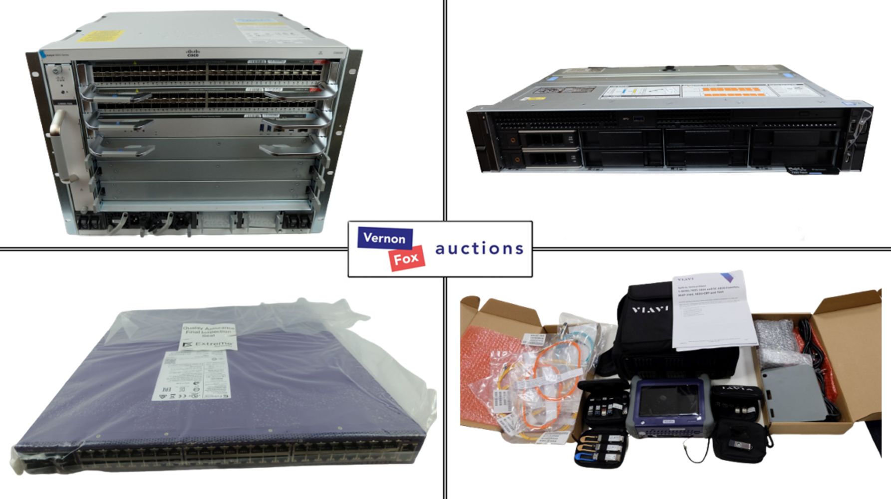 TIMED ONLINE AUCTION: An Exciting Choice of Networking Devices and Related Items. FREE UK DELIVERY!