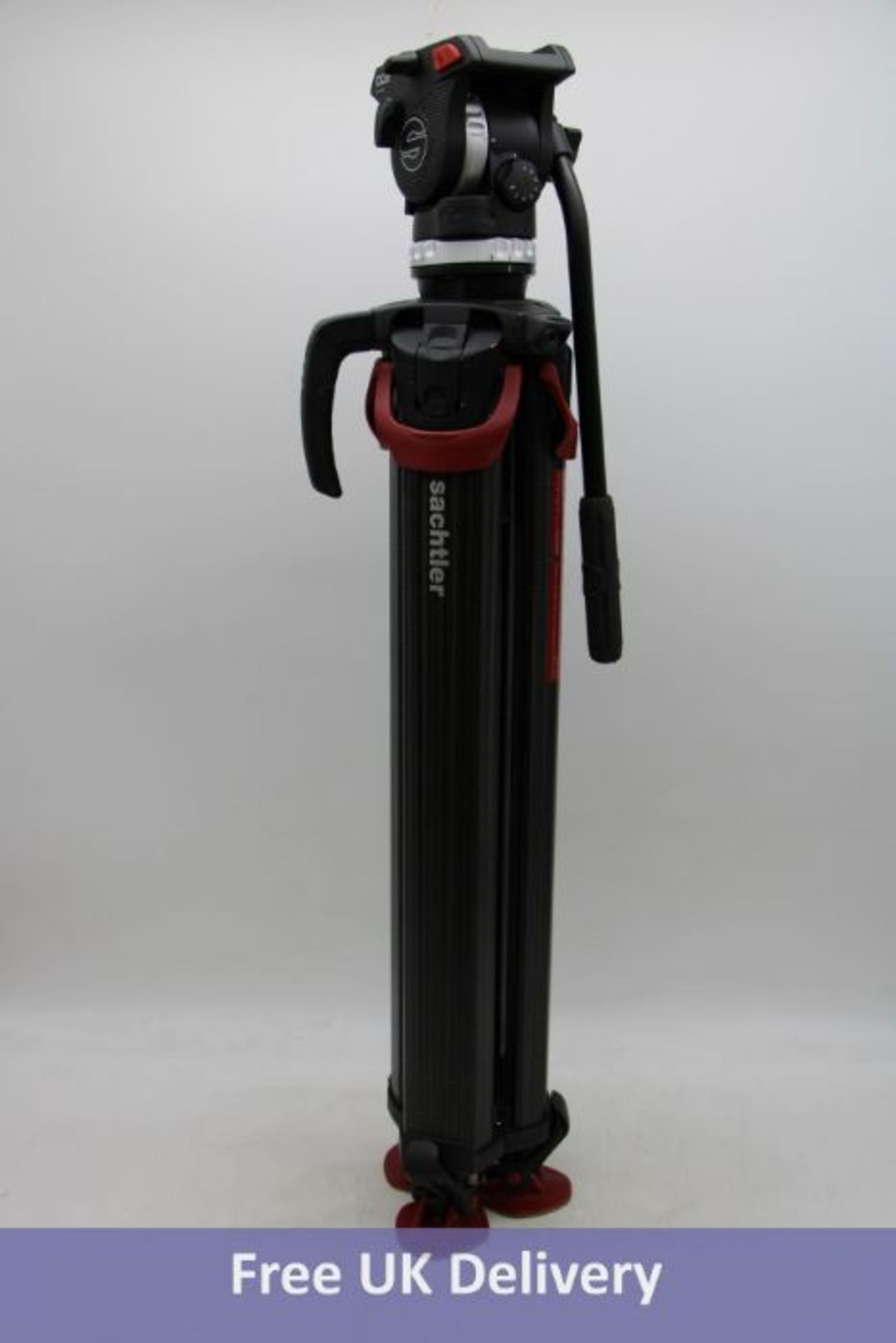 Sachtler Ace XL MS FlowTech 75 Carbon Fiber Tripod. Used