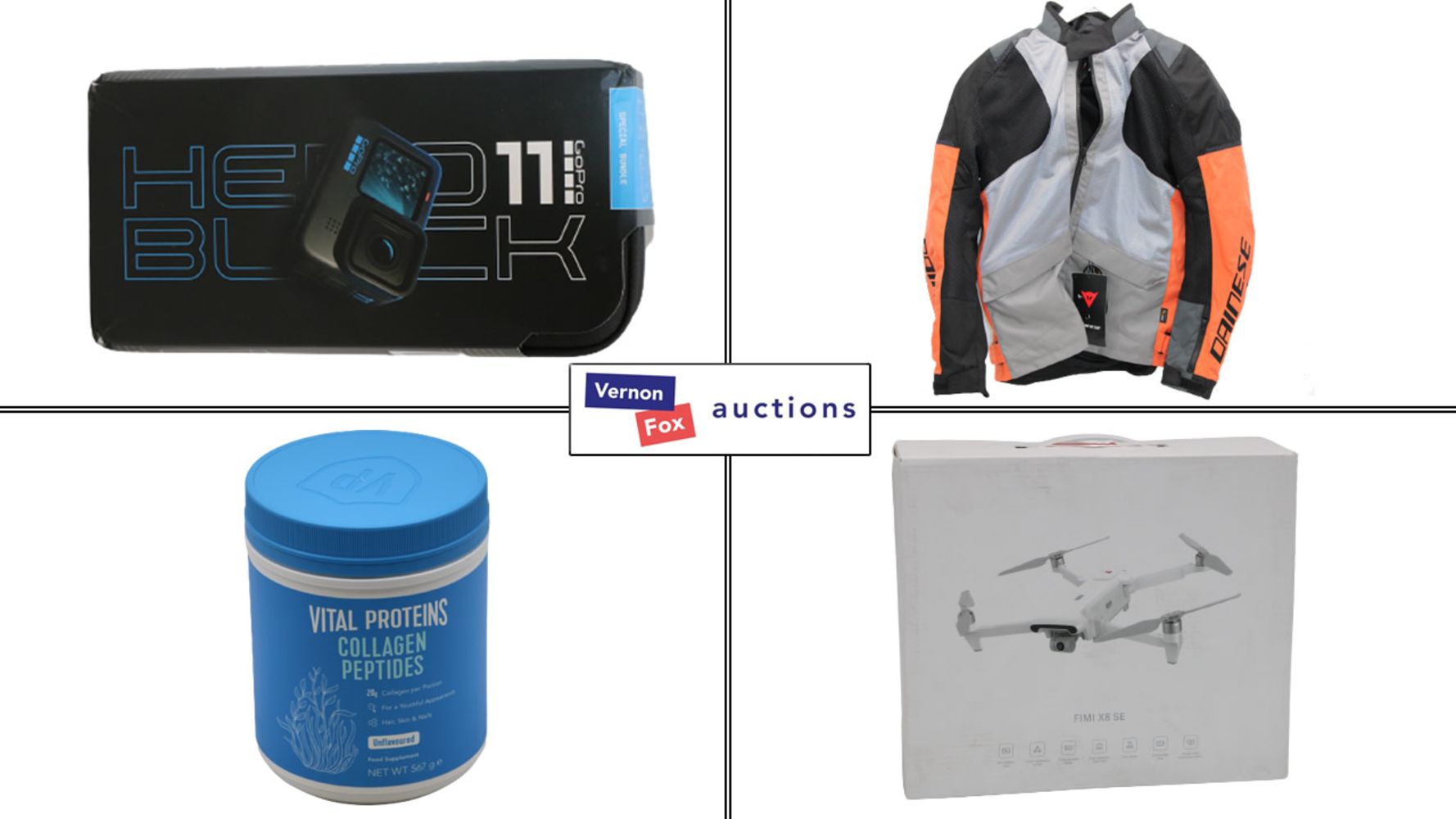 TIMED ONLINE AUCTION: Technology, Audio Equipment, Drones, Homewares, Supplements, Clothing and more Commercial Goods, with FREE UK DELIVERY!