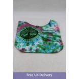 Five Gheri Hippy Sling Bag Hippie Beach Handbag Shoulder Festival, Green Multi