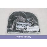 Five Laphroaig Beanie Hat Reversible, Charcoal/White, One Size