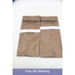 Two Burberry Garment Bag, Size L