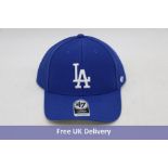 Six Los Angeles Dodgers MVP 47 Brand Relaxed Fit Cap, Royal Blue, One Size