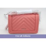 Carvela Lara Tassel Flap Synthetic Hadbags, Pink with Straps