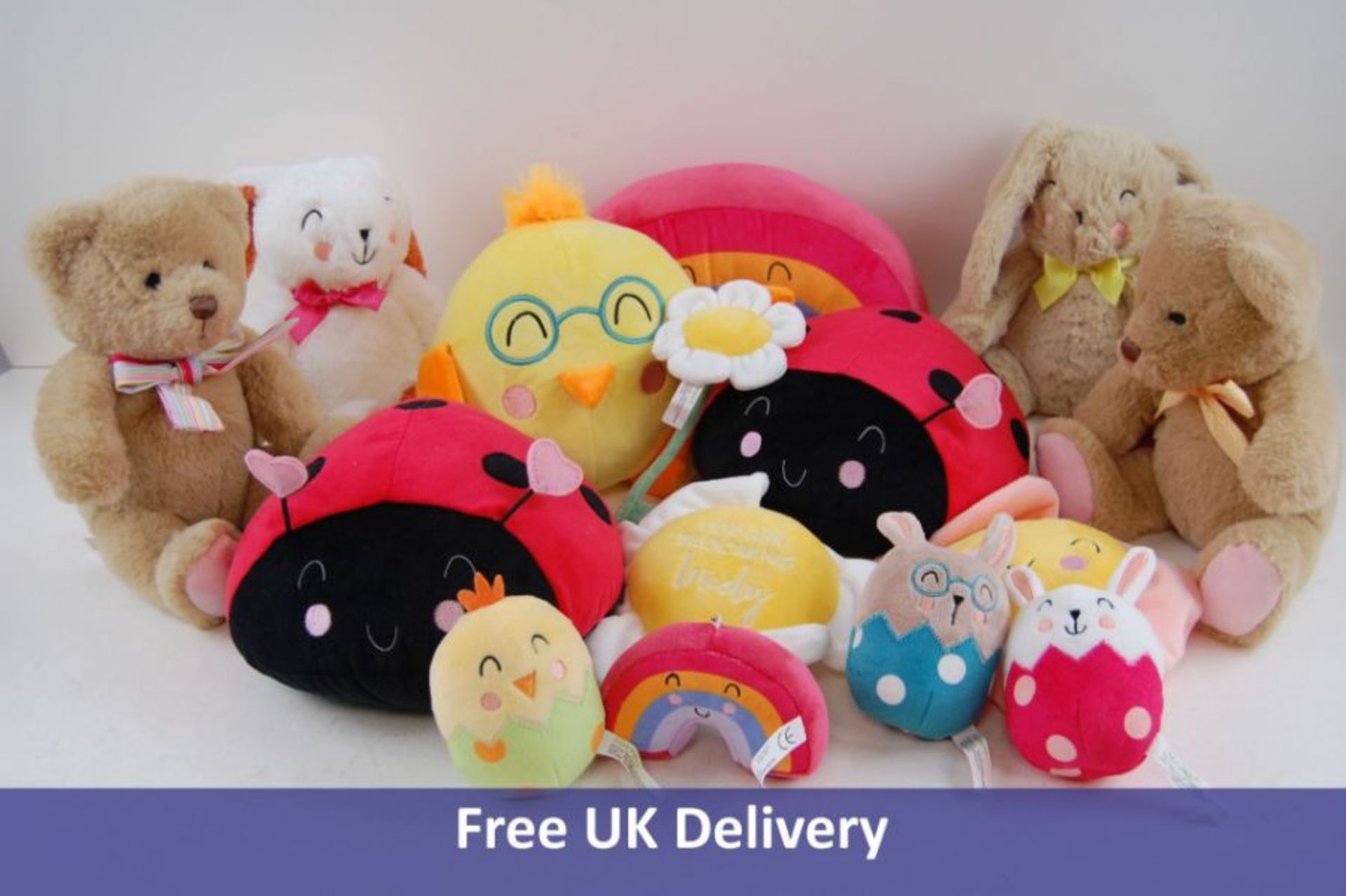 Fifteen Assorted Easter Soft Toys