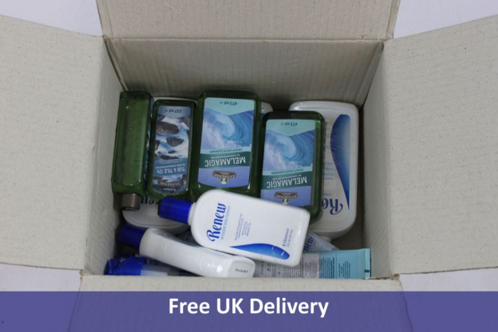 A Box Of Twenty Melaleuca Products Including, 10x Hand Cream, 3x Body Cream 591ml, 2x Body Cream 237