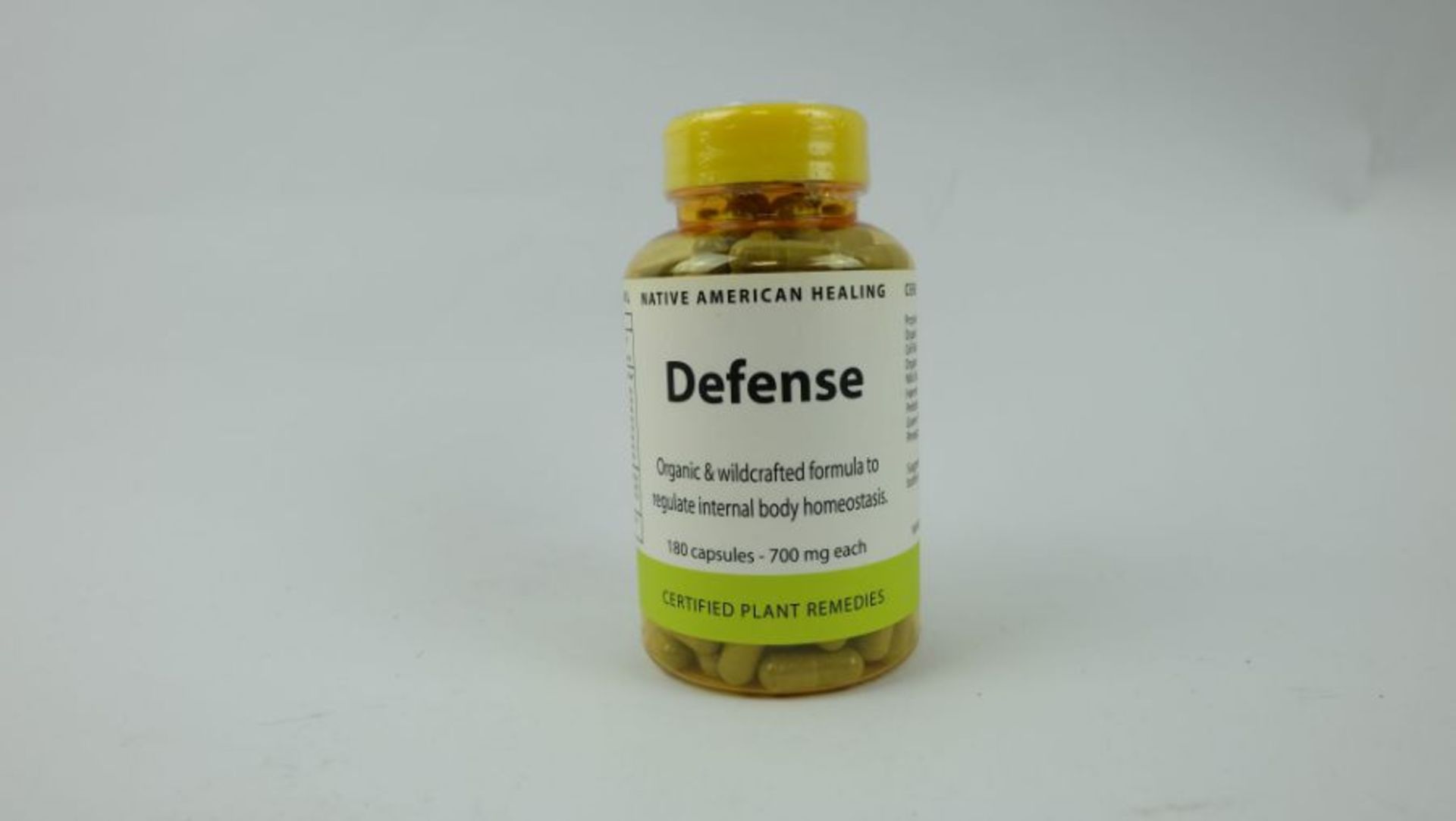 Siahus Defense Organic & Wildcrafted Formula to Regulate Homeostasis, 180 Capsules, 700MG Each. EXP