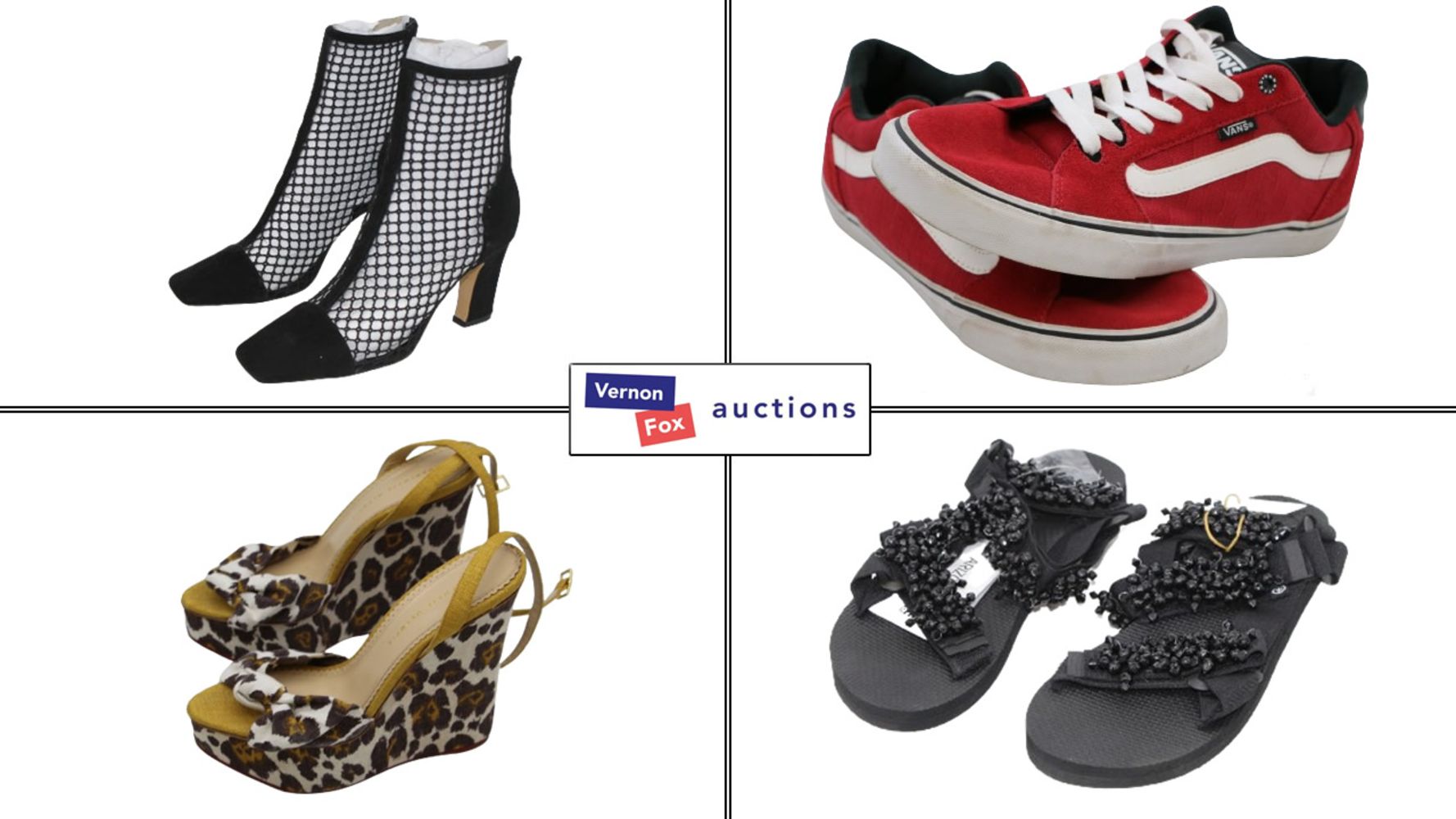 TIMED ONLINE AUCTION: Discounted Footwear including Shoes, Boots, Slippers and Socks, with FREE UK DELIVERY!