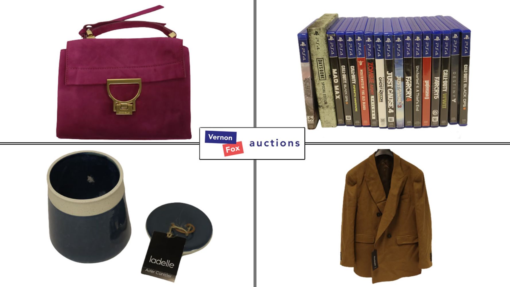 TIMED ONLINE AUCTION: Discounted Clothing, Technology, Homewares and many other Commercial and Industrial Goods, with FREE UK DELIVERY!