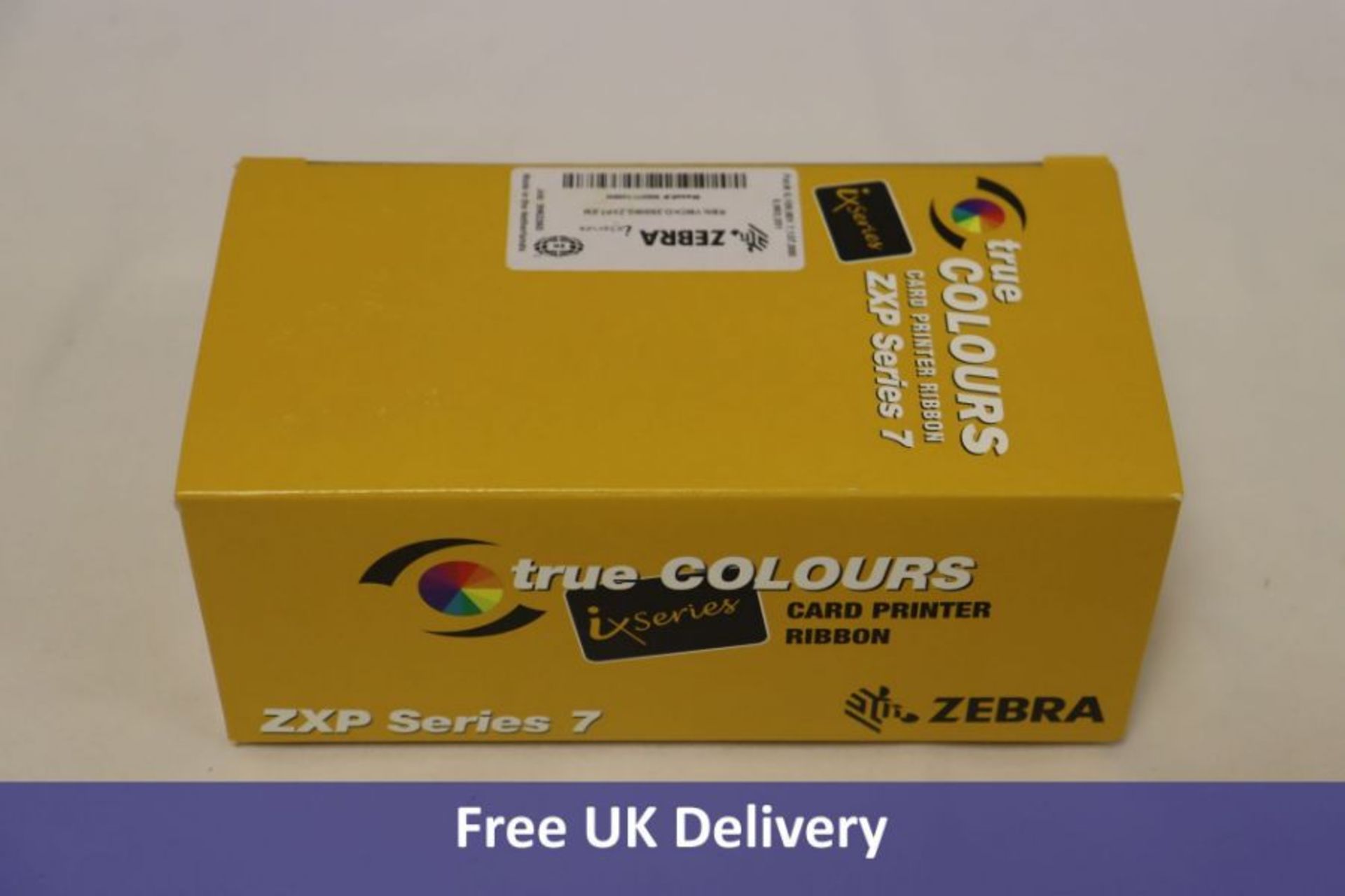 Ten Zebra True Colours ZXP Series 7 Card Printer Ribbons, 800077-740EM