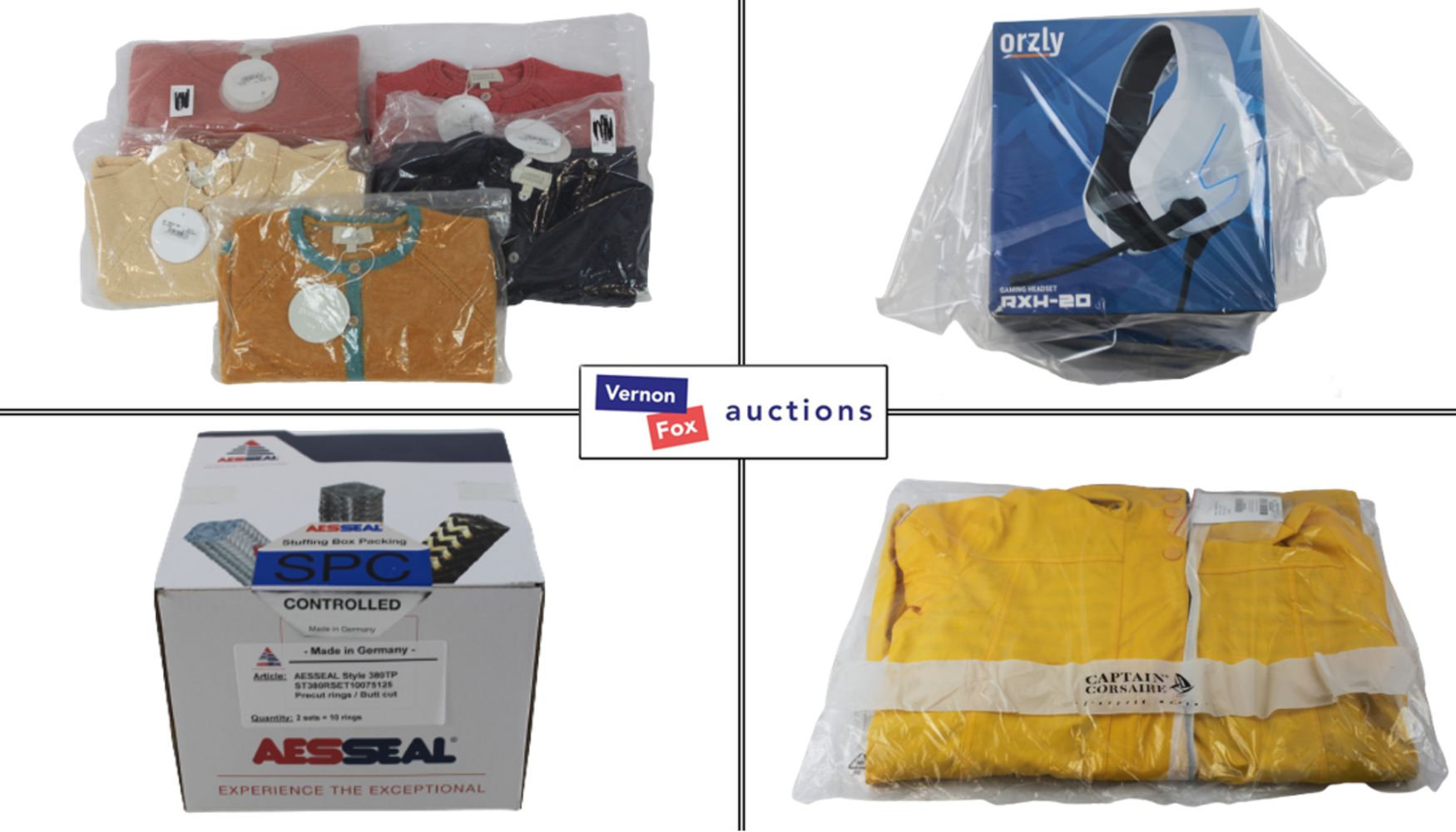 TIMED ONLINE AUCTION: £10.00 start prices, £1.00 bidding increments, for Industrial & Automotive, Children's Wear & Fashions. FREE UK DELIVERY!