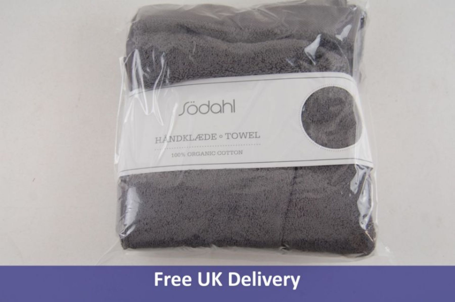 S”dahl Comfort Organic Towel, Grey 50x100cm