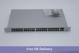 Meraki MS120-48FP 48-Port Layer 2 Cloud Managed Gigabit PoE+ Switch w/ 4 x 1GbE SFP Ports