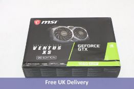 MSI GeForce GTX 1660 Super Ventus XS OC Gaming Graphics Card, 6GB