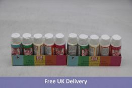 Six Plaid Mod Podge CS11240 Starter Pack, 59ml Each, Each Pack Includes 1x Sparkle, 1x Gloss, 1x Mat