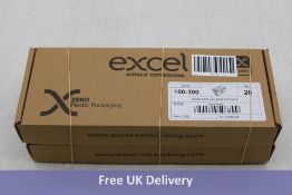 Two Boxes Of Twenty Excel CAT6 UTP Module, White