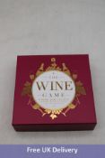 Four The Wine Games, A Board Game For Wine