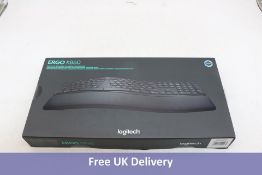 Logitech ERGO K860 Wireless Ergonomic Keyboard, Dark Grey