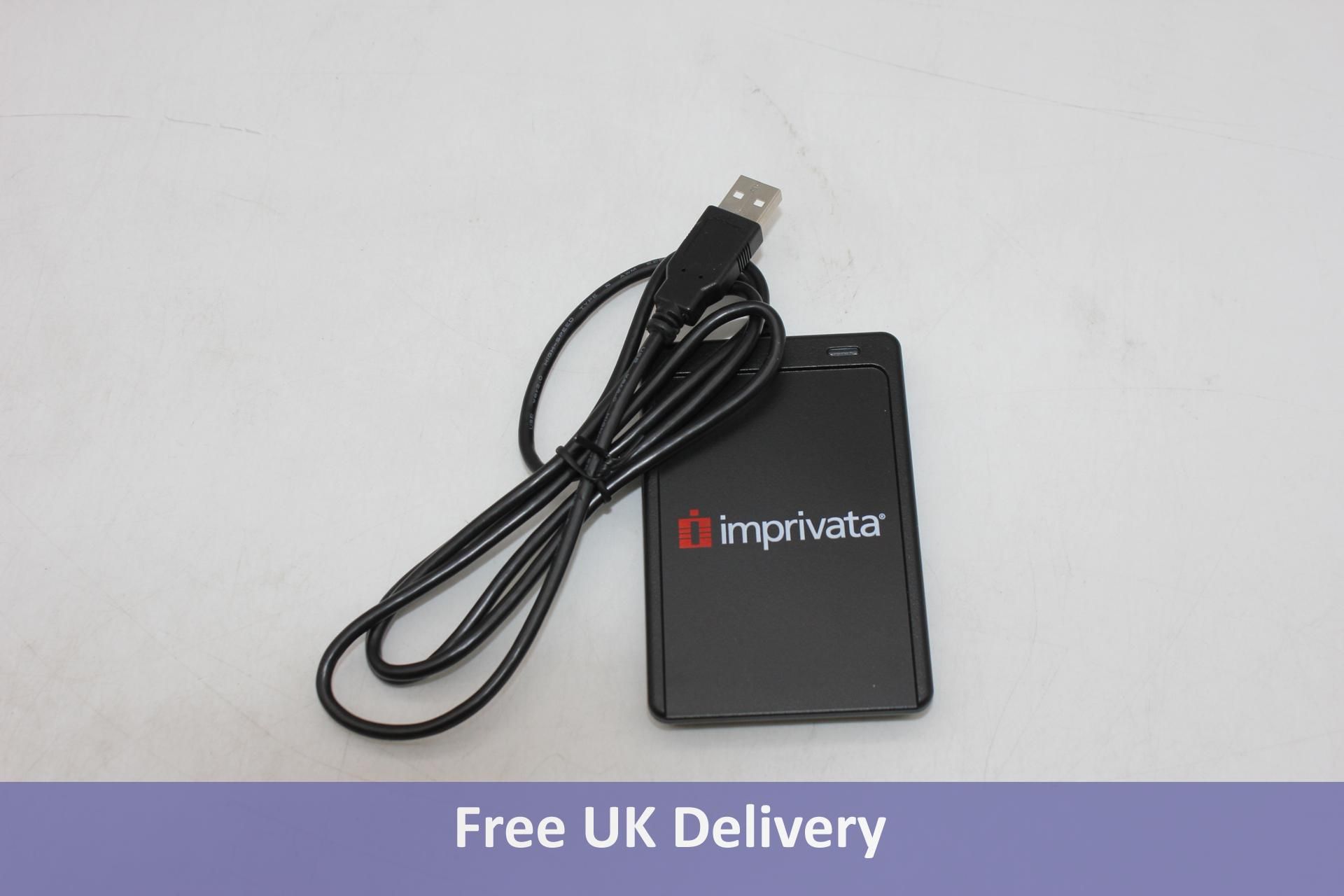 Five Imprivata Proximity USB Card Readers, NFC Mifare 75 Reader, HDW-IMP-MFR75