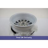 Mcj Abarth Aloy Wheel 14 inch for Ford, White