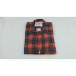 Frank & Eileen Women's Barry Woven Button Up Shirt, Size S, Red & Black Checked